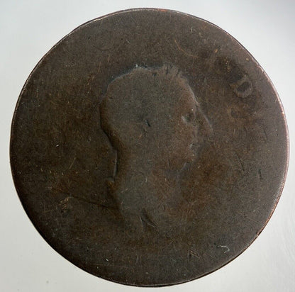 British George III 3rd Half - Penny Coin | Worn Grade