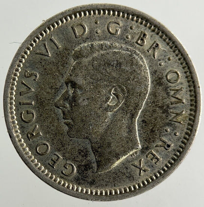1940 George VI Threepence Silver Coin | Fine Collectable Grade