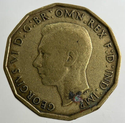 1940 George VI Threepence Coin | Fine Collectable Grade