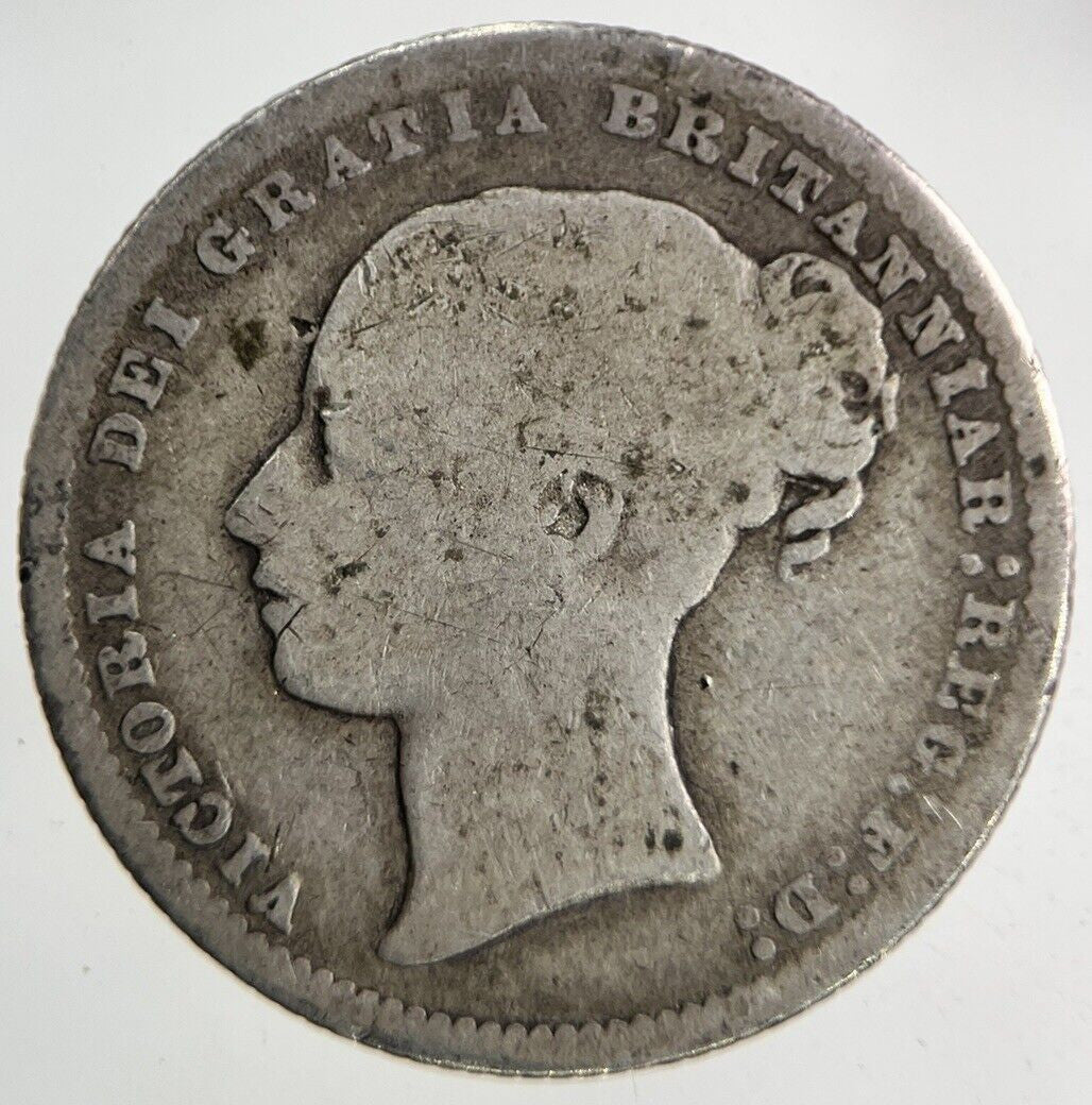 1875 Victoria Shilling Silver Coin | Collectable Grade