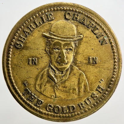 1926 Charlie Chaplin The Gold Rush Wigan Token | Fine Collectable Grade | a1007