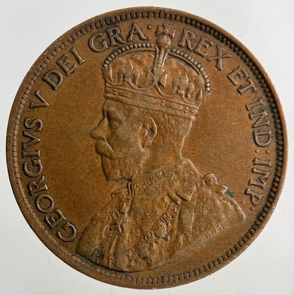 1915 Canada 1 One Cent Coin | Fine Collectable Grade