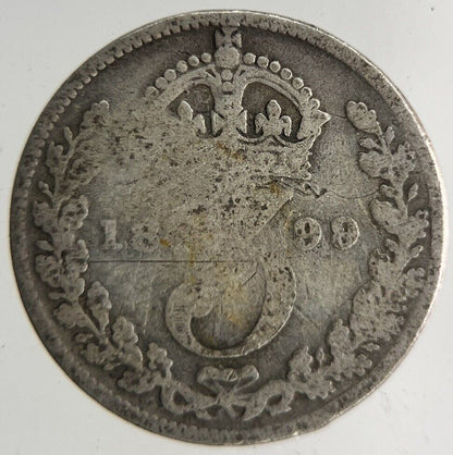 1899 Victoria Threepence Silver Coin | Collectable Grade