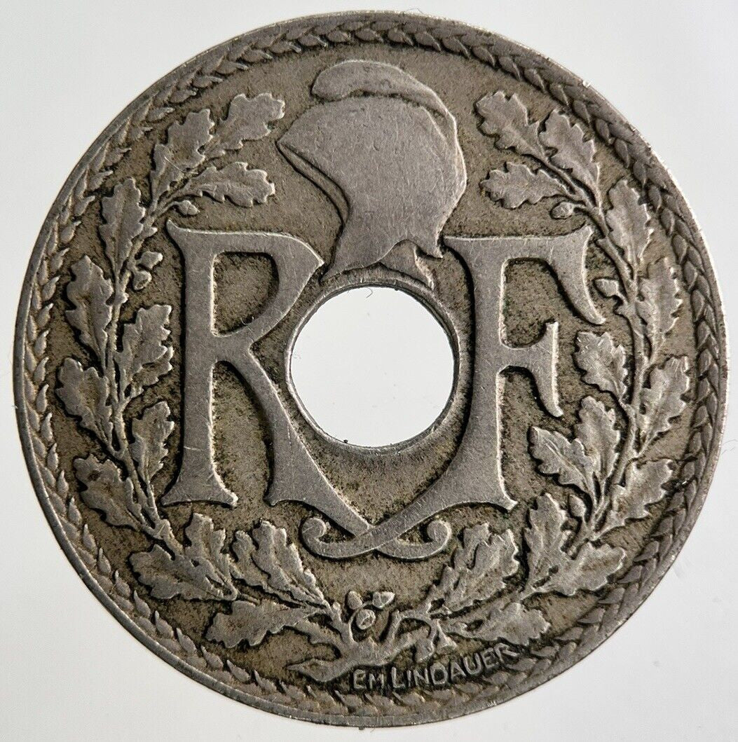 1925 France 25 Centimes Coin | Fine Collectable Grade