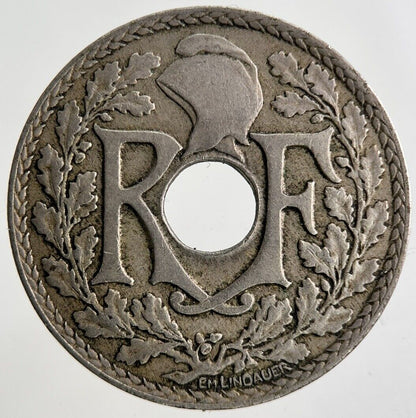1925 France 25 Centimes Coin | Fine Collectable Grade