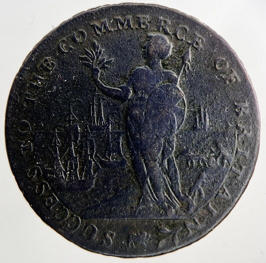1794 Spalding Half - Penny Coin | Fine Collectable Grade
