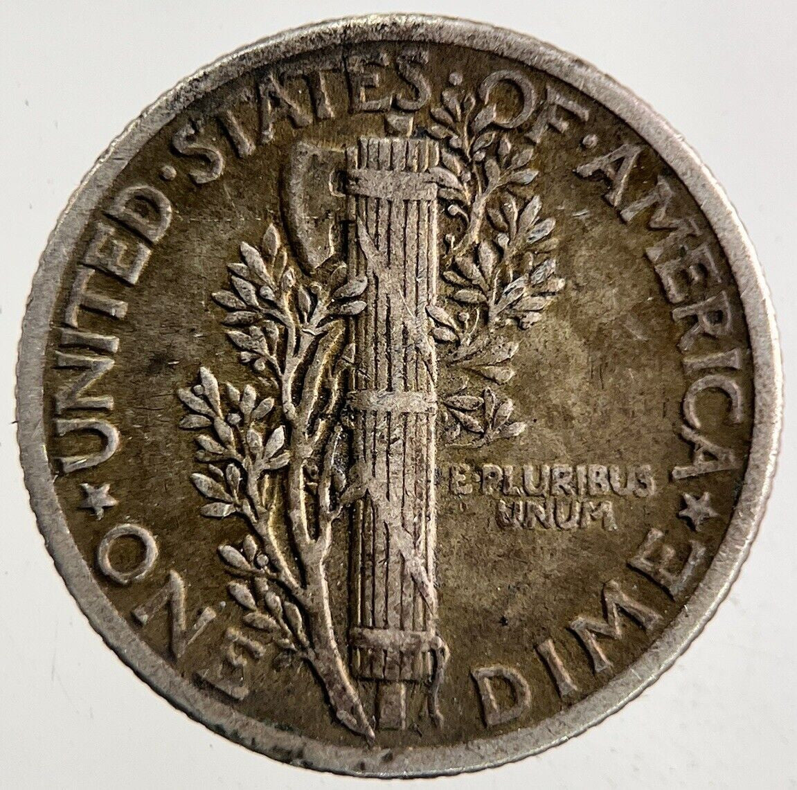 1937 US USA Mercury Dime Silver Coin | Fine Collectable Grade