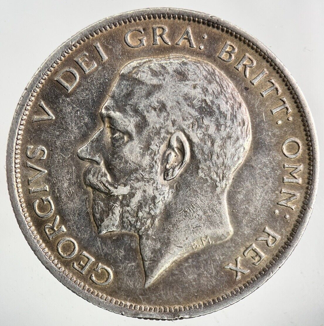 1916 George V Half - Crown Silver Coin | Very High Grade