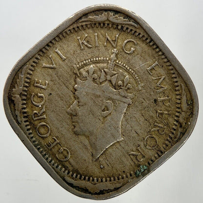 1940 India 2 Annas Coin | Fine Collectable Grade