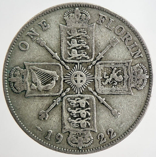 1922 George V Florin Silver Coin | Collectable Grade