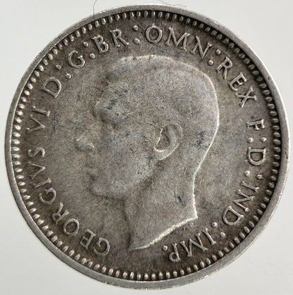 1943 - D Australia Threepence Silver Coin | Fine Collectable Grade