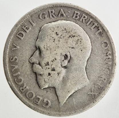 1914 George V One Shilling Silver Coin | Collectable Grade