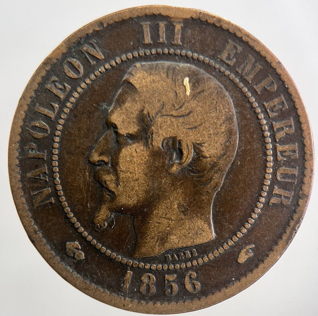 1856 France 10 Centimes Coin | Collectable Grade