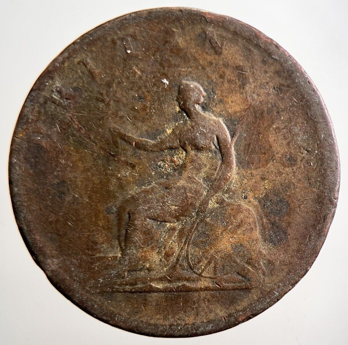 1806 George III 3rd Half - Penny Coin | Collectable Grade | a3659