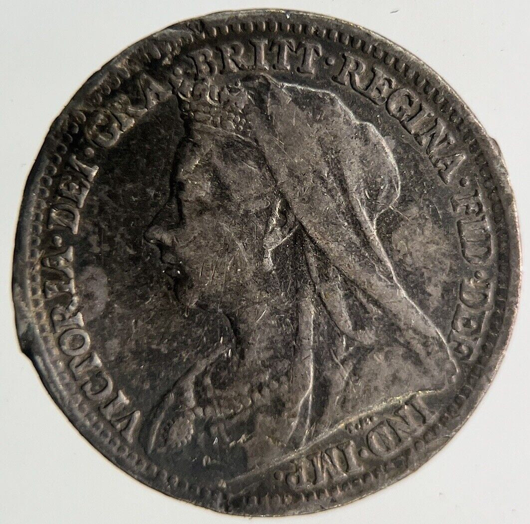 1899 Victoria Threepence Silver Coin | Collectable Grade