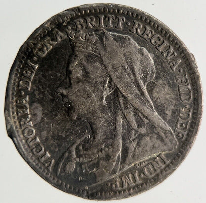 1899 Victoria Threepence Silver Coin | Collectable Grade