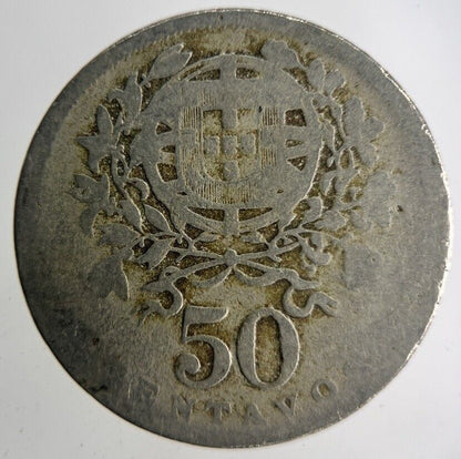 1928 Portugal 50 Centavos Coin | Collectable Grade