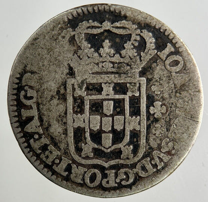 1706 - 1750 Portugal 60 Reis 3 Vintens Silver Coin | Collectable Grade