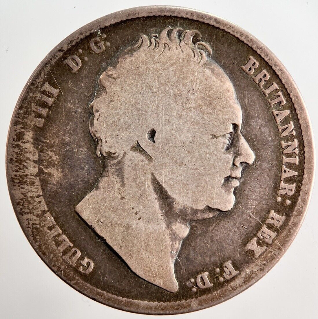 1836 William IV Half - Crown Silver Coin | Collectable Grade