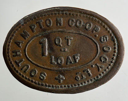 British Southampton 1 Loaf Co - Op Token Coin | Collectable Grade