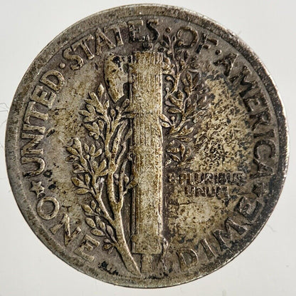 1936 US USA Mercury One Dime Silver Coin | Collectable Grade