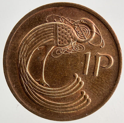 1980 Irish 1p One Penny Coin | Very High Grade
