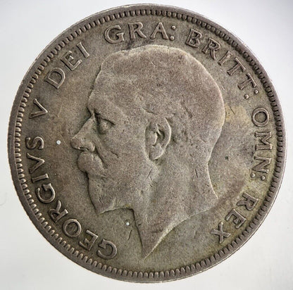 1933 George V Half - Crown Silver Coin | Collectable Grade