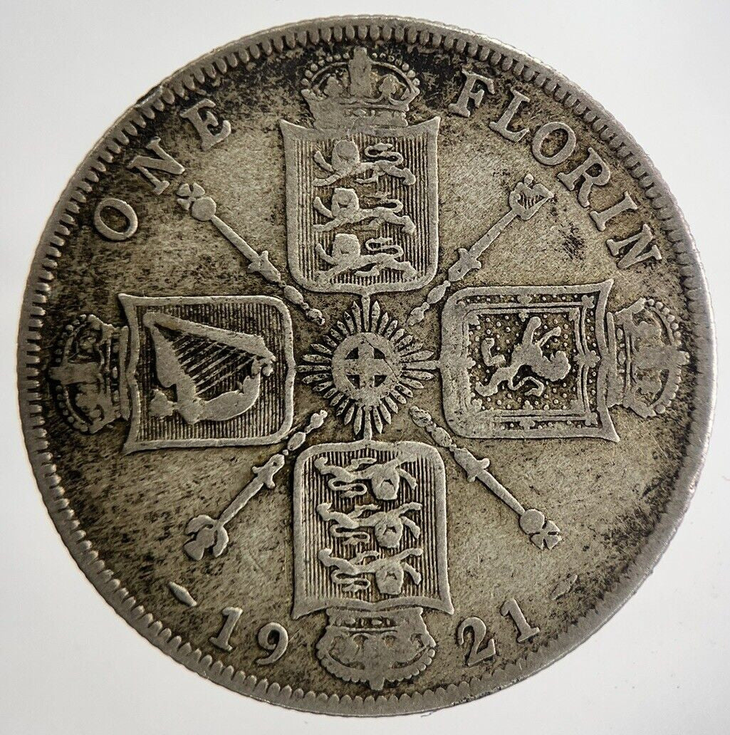 1921 George V Florin Silver Coin | Collectable Grade