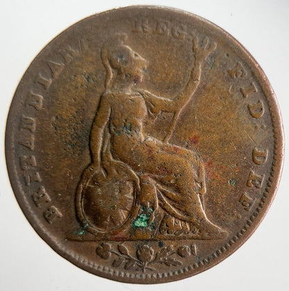 1840 Victoria Farthing Coin | Collectable Grade | a4579