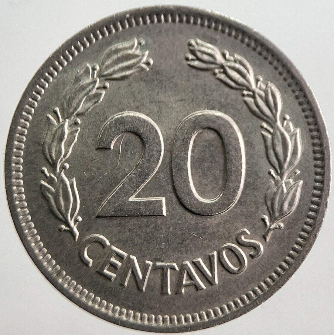 1974 Ecuador 20Centavos Coin | Very High Grade | a7156