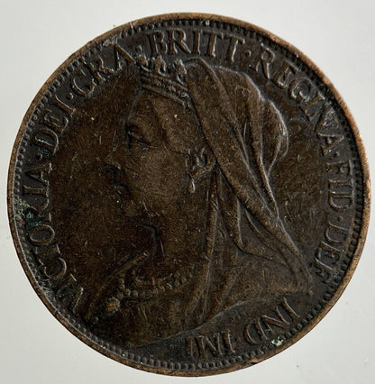 1896 Victoria Farthing Coin | Very High Grade