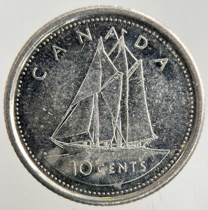 2002 Canada 10 Cents Coin | Fine Collectable Grade
