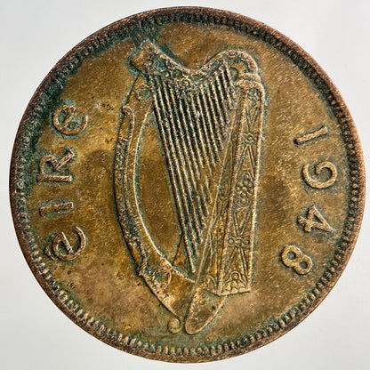 1948 Irish One Penny Coin | Collectable Grade