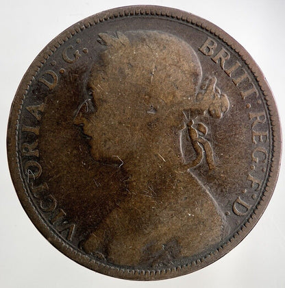 1881 - H Victoria One Penny Coin | Collectable Grade