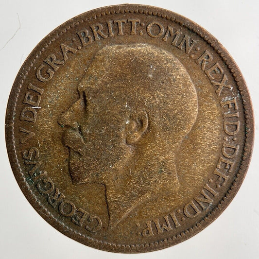 1920 George V Half-Penny Coin | Collectable Grade
