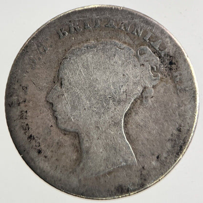 1854 Victoria Four - Pence Groat Silver Coin | Collectable Grade