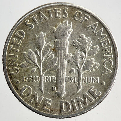 1964 - D US USA Roosevelt One Dime Silver Coin | Very High Grade