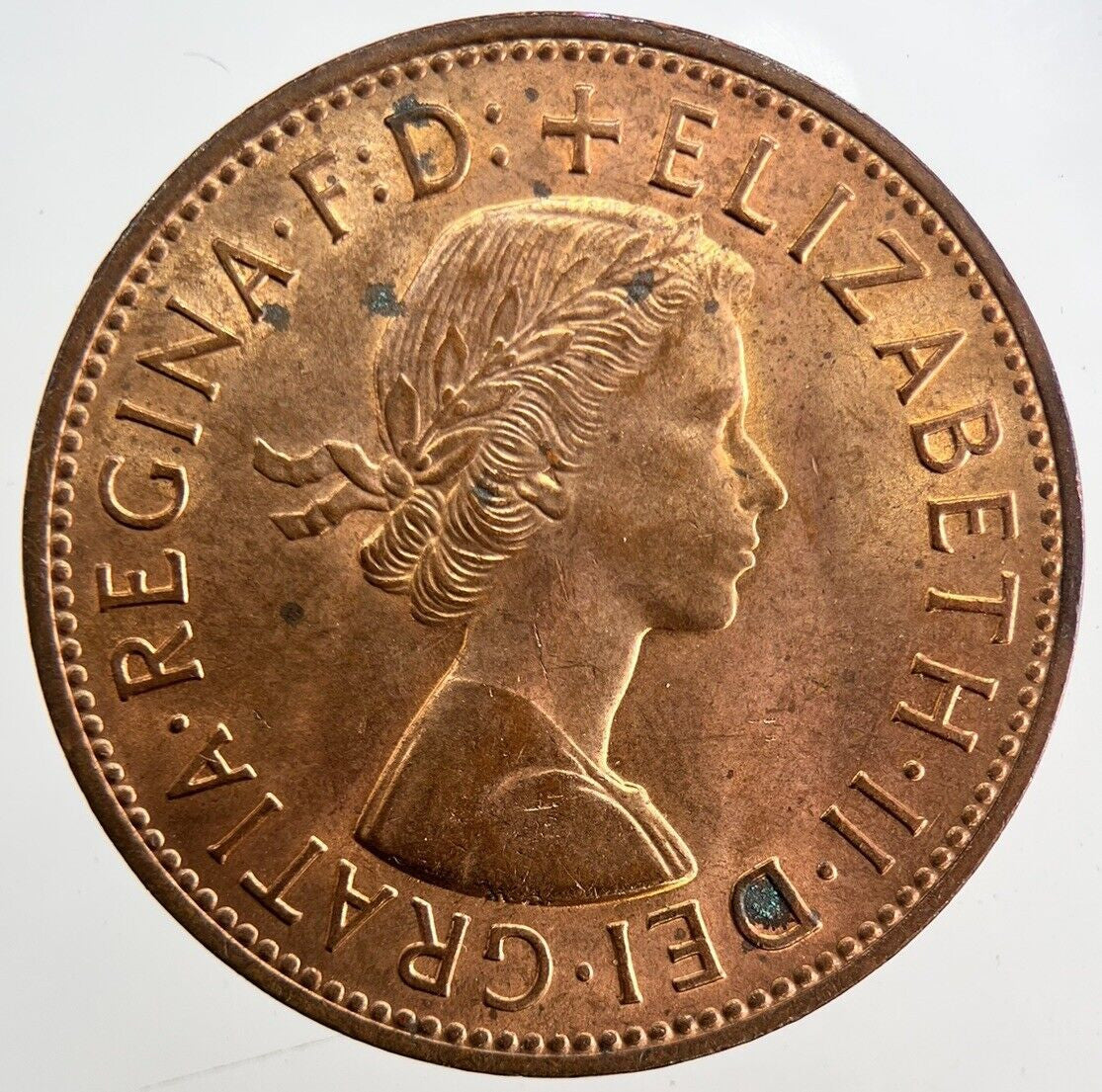 1967 Elizabeth II 2nd One Penny Coin | Very High Grade