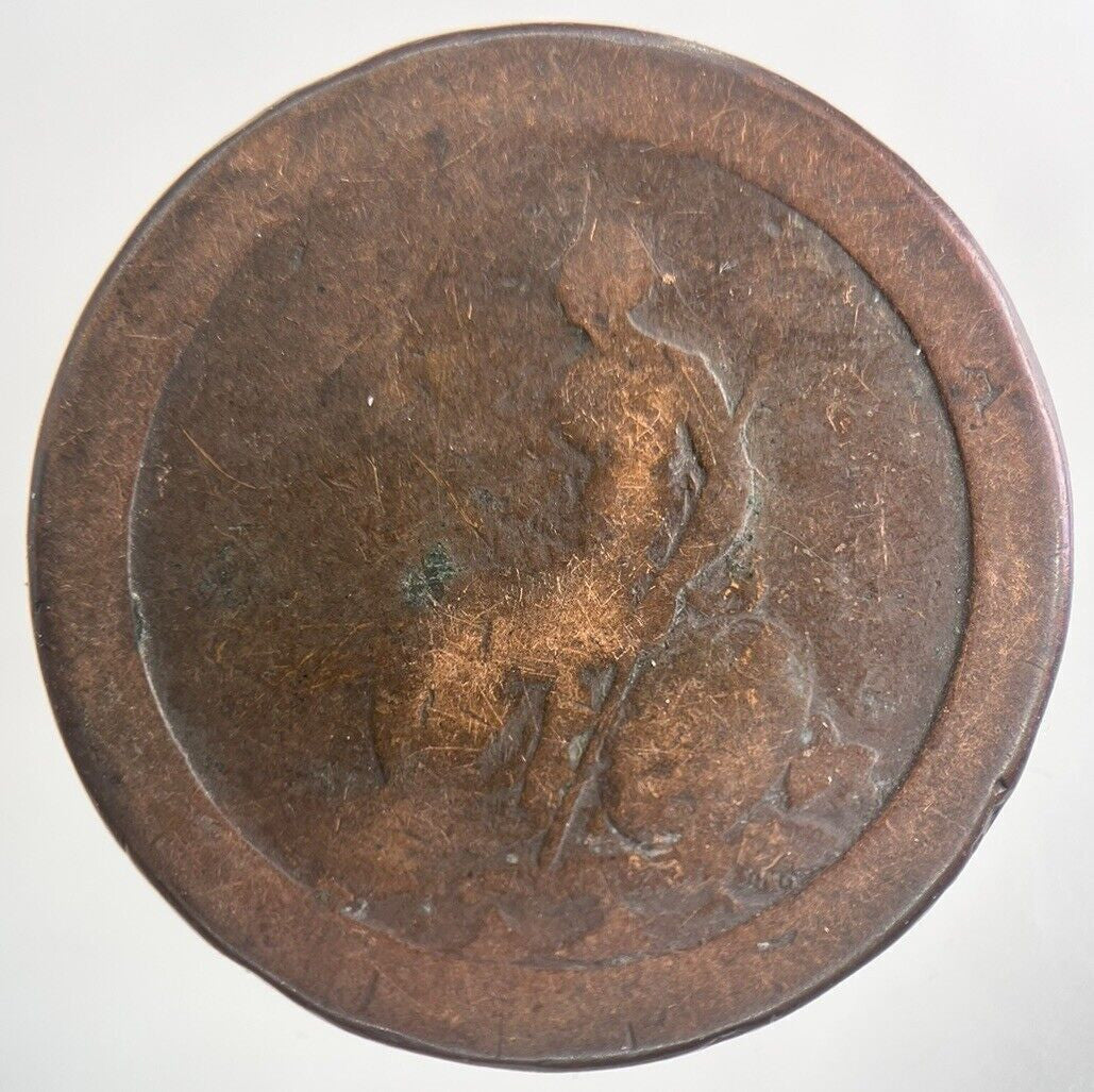1797 George III 3rd Cartwheel One Penny Coin | Fair Grade