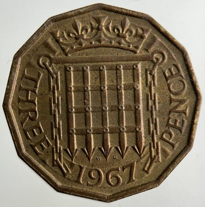 1967 Elizabeth II 2nd Threepence Coin | Very High Grade