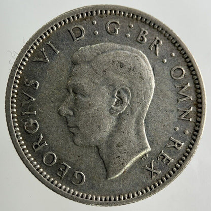 1946 George VI Sixpence Silver Coin | Fine Collectable Grade