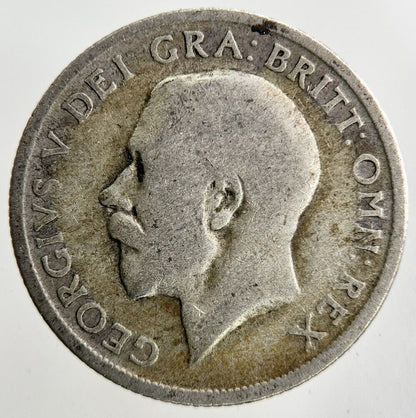 1920 George V Shilling Silver Coin | Fair Grade