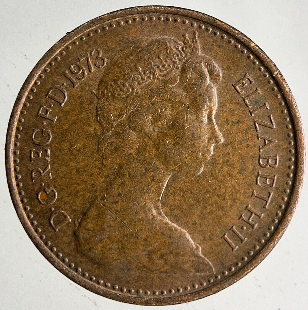 1973 Elizabeth II New 1/2 Half - Penny Coin | Very High Grade