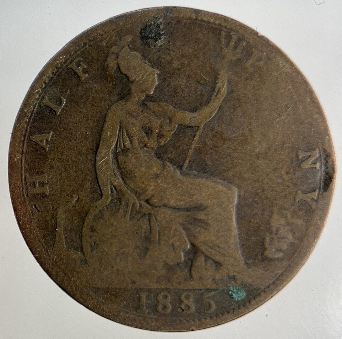 1885 Victoria Half - Penny Coin | Collectable Grade