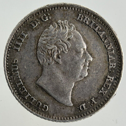 1836 William IV Groat Four - Pence Silver Coin | Very High Grade