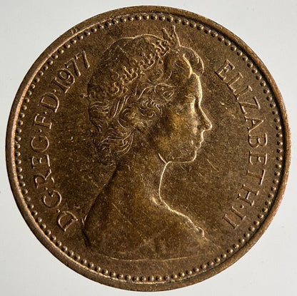 1977 Elizabeth II New 1/2 Half - Penny Coin | Very High Grade