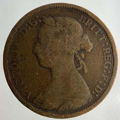 1885 Victoria Half - Penny Coin | Collectable Grade