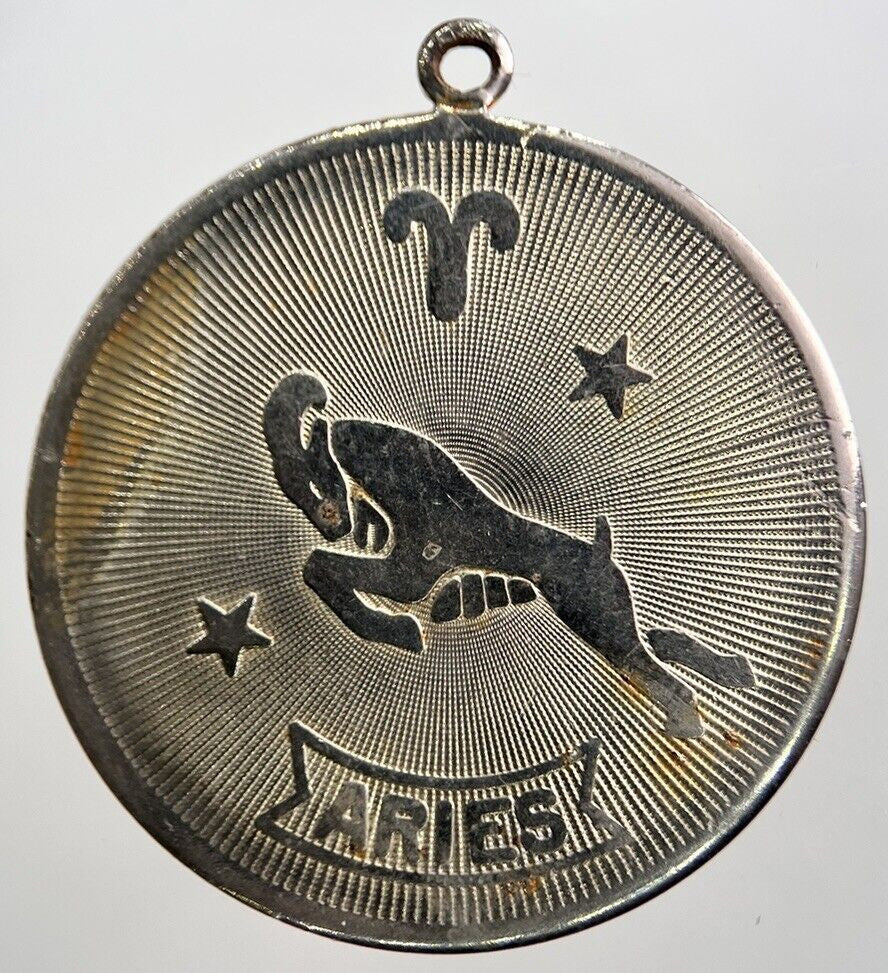 Old Aries Star Sign Medal | Collectable Grade | a1813
