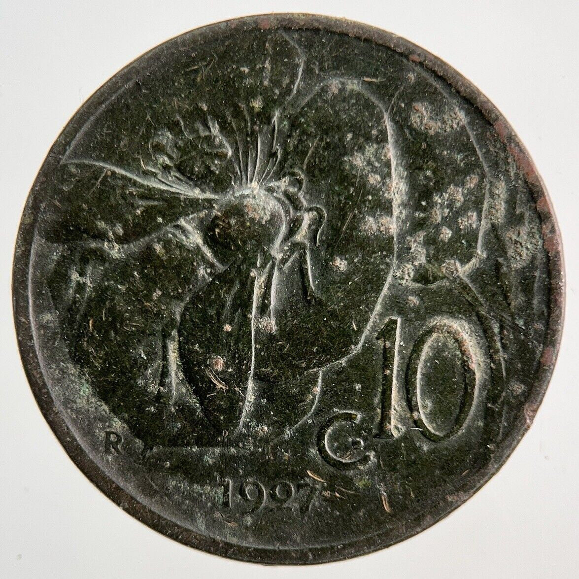 1907 Italy 10 Centesimi Coin | Collectable Grade