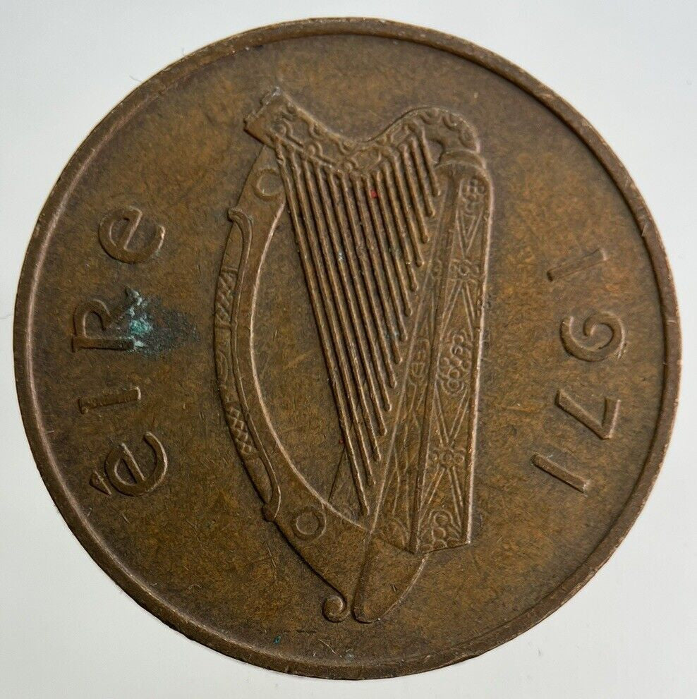 1971 Irish 2p Two - Pence Coin | Fine Collectable Grade